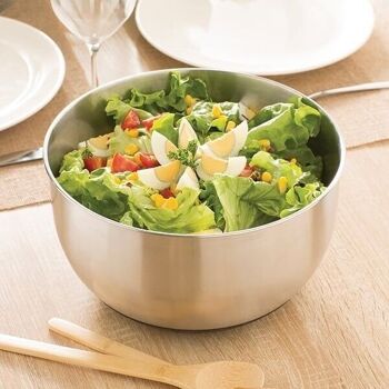 Essoreuse salade inox 25 cm 4,5 L Mathon 3