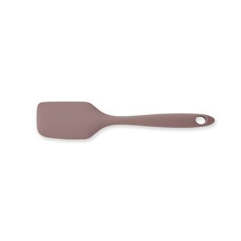 Spatule souple de cuisine antirayures en silicone 27 cm taupe Mathon 1