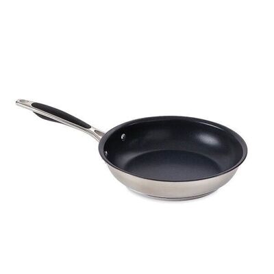 Excell'Inox stainless steel non-stick frying pan 20 cm Mathon