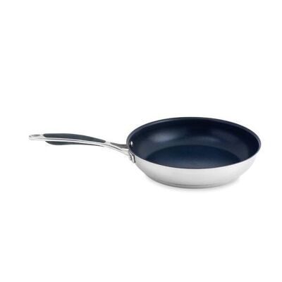 Excell'Inox stainless steel non-stick frying pan 24 cm Mathon