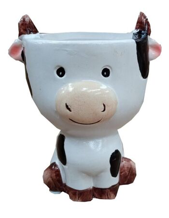Pot vache en céramique 11cm 1