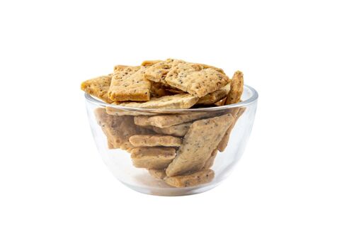 Crackers Bio Tournesol et Pavot - Vrac en poche de 3kg
