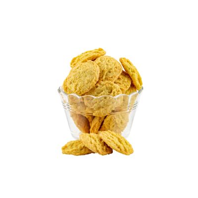Organic aperitif biscuits with Gruyère IGP - Bulk in 3kg bags