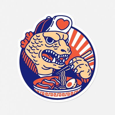 Kaiju - Sticker vinyle