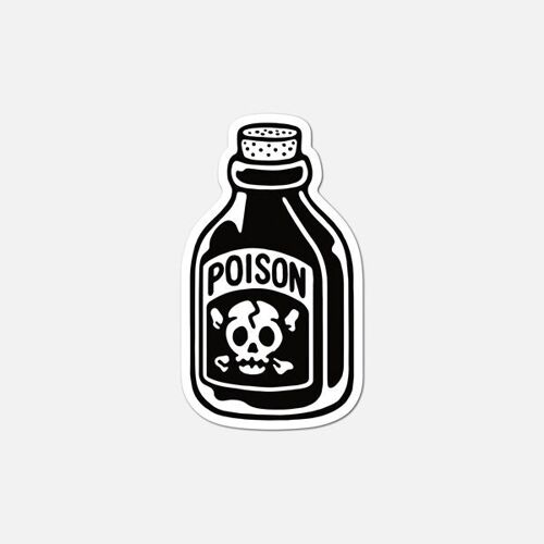 Poison - Sticker vinyle