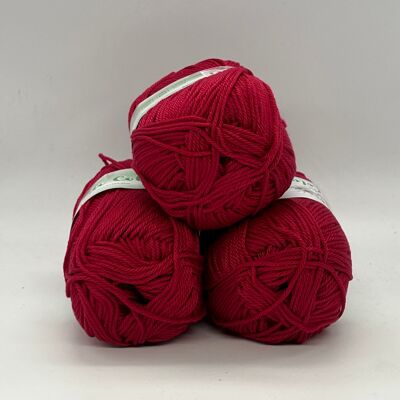 Fior di Cotone Rosso Rubino n.314