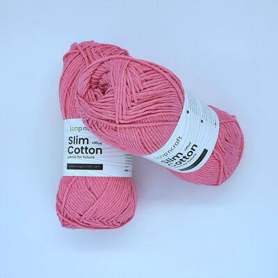 Cotone Riciclato Slim Rosa Barbie 100gr - 5 pezzi