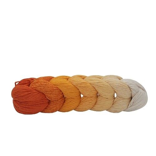 Cordino in Treccia Brady Ombre Sunny 250gr - 1 pezzo - Treccia