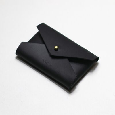 Mini portefeuille noir