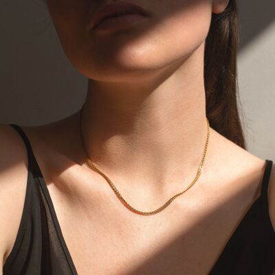 Gold Woven Necklace