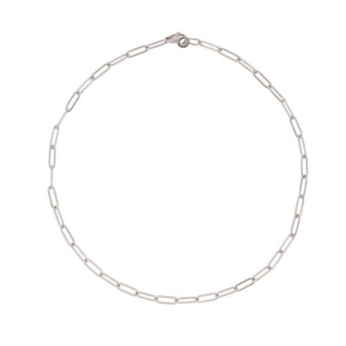Silver Cable Chain Necklace