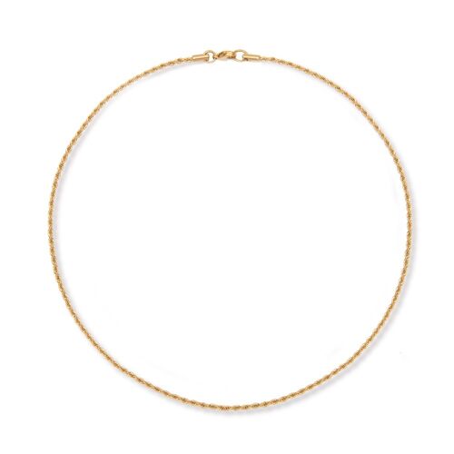 Gold Delicate Rope Chain