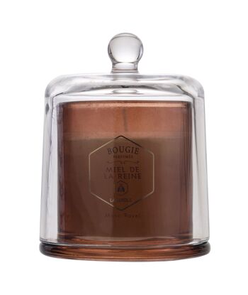 Bougie Parfumée et Sa Cloche, musc blanc 22 Heures de Parfum, 145 g 1