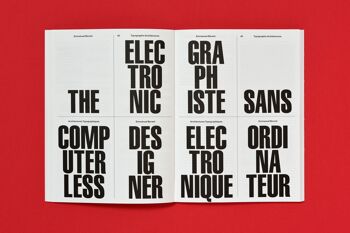 Wim Crouwel. Architectures typographiques 6
