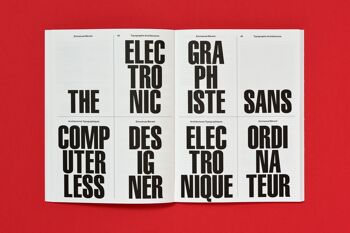 Wim Crouwel. Architectures typographiques 7