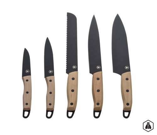 set de 5 couteaux