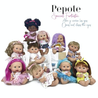 DOLL PEPOTE SPECIAL FUNTASTIC OPEN AND CLOSE EYE