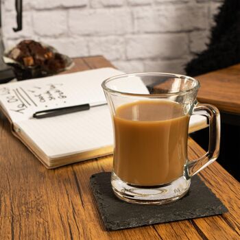 Tasse à café en verre LAV Zen+ - Transparent - 225 ml 4