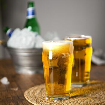 Verre à Bière Classique Rink Drink - 570ml - Transparent 2