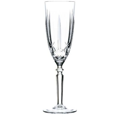 RCR Crystal Orchestra Cut Glass Champagne Flute - 200ml