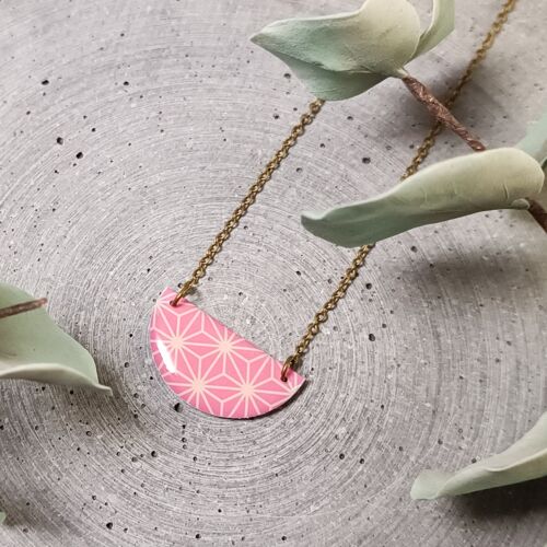 collier réversible Montrésors – motif graphique 1028