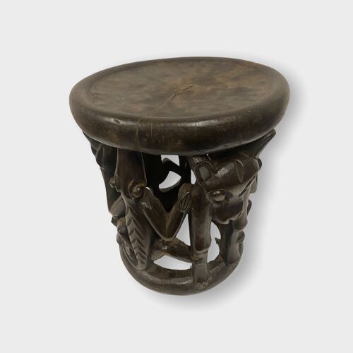 Baule stool - Hand carved - Ivory Coast (85.5)