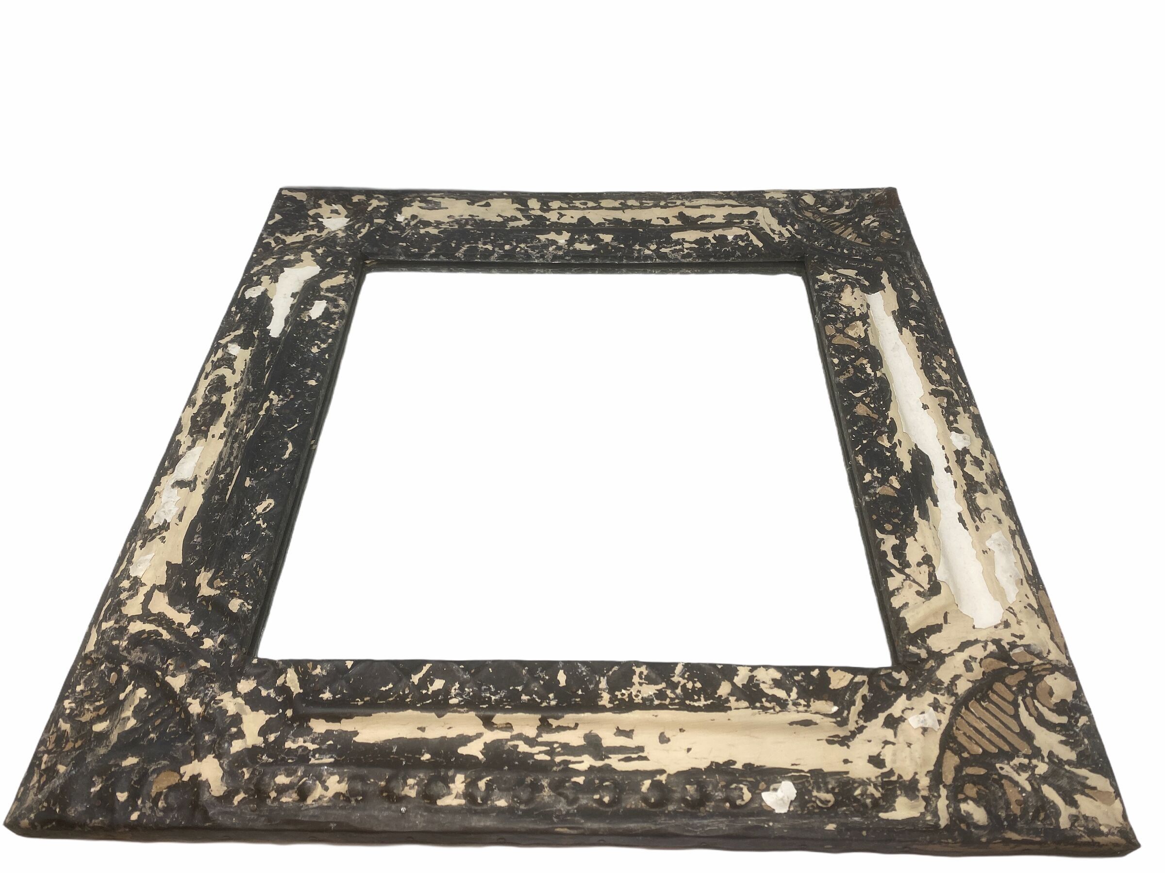 Pressed Tin Ceiling Tile Mirror