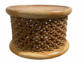 Table Bamiléké - 66cm - Naturel 1