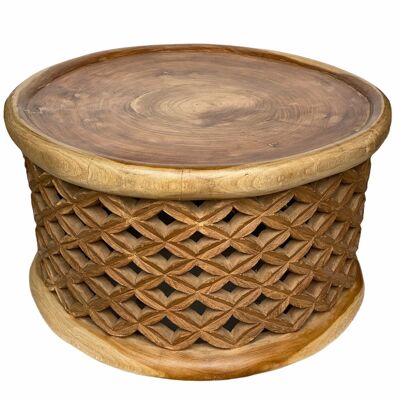 Bamileke Table - 78cm - Natural- Large