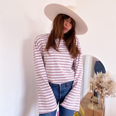 top alla marinara marin - jersey di cotone