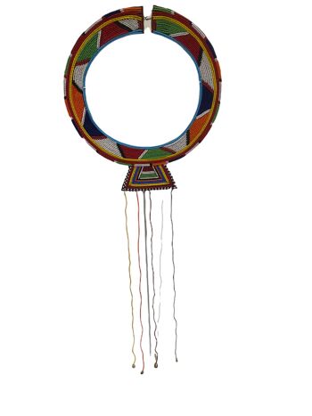 Collier de perles Kenya Masai - (L04) 1