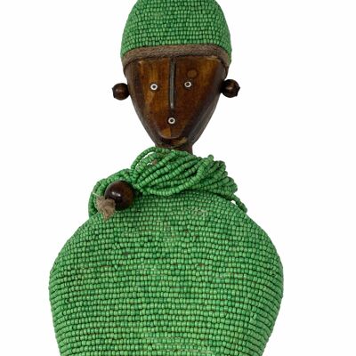 Bambola Namji - L 60cm - Verde