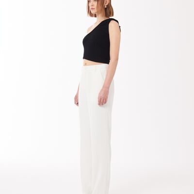 Tailored Suit Trouser in White
