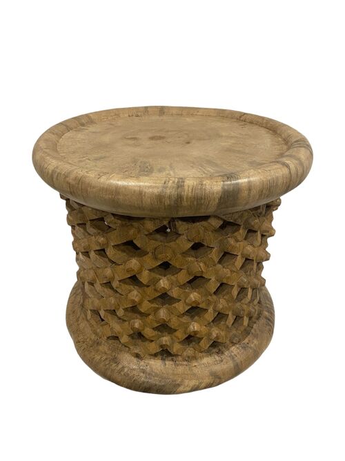 Bamileke Stool/table - Natural (124.1)