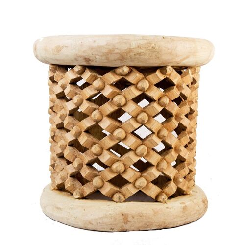 Bamileke Stool \ Table - 43cm - Natural TR21