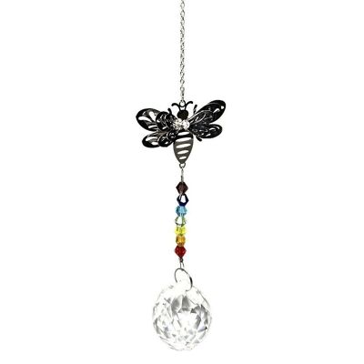 7 Chakra Suncatcher, Bee