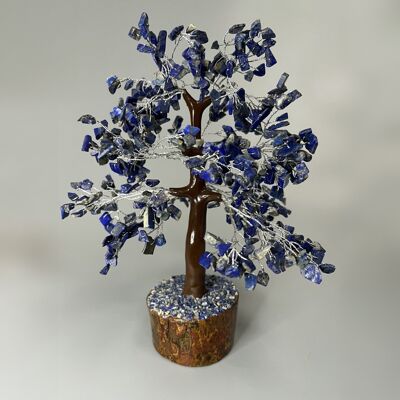 Gemstone Tree, 500 Beads, Lapis Lazuli