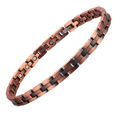 Luxury health bracelet magnetic copper - 0.7 cm C