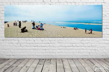 Papier peint : Sur la dune 2 - panorama sur 3:1 - nombreuses tailles et matériaux - motif d'art photographique exclusif sous forme d'image sur toile ou d'image en verre acrylique pour la décoration murale 3
