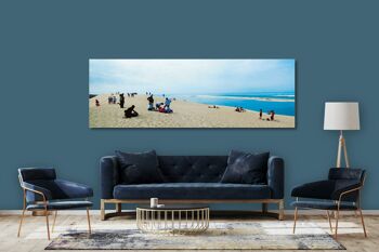 Papier peint : Sur la dune 2 - panorama sur 3:1 - nombreuses tailles et matériaux - motif d'art photographique exclusif sous forme d'image sur toile ou d'image en verre acrylique pour la décoration murale 4