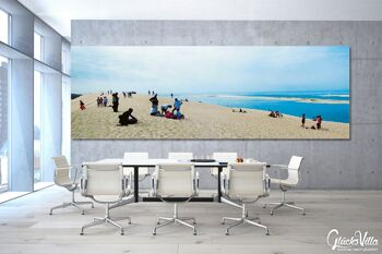Papier peint : Sur la dune 2 - panorama sur 3:1 - nombreuses tailles et matériaux - motif d'art photographique exclusif sous forme d'image sur toile ou d'image en verre acrylique pour la décoration murale 5