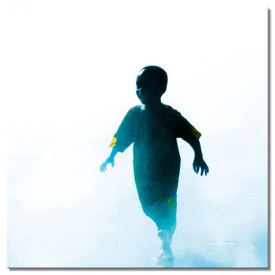 Papier peint : Dans le brouillard de Bordeaux 19 - carré 1:1 - nombreuses tailles et matériaux - motif d'art photographique exclusif sous forme d'image sur toile ou d'image en verre acrylique pour la décoration murale
