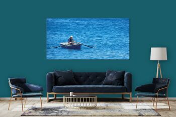 Papier peint : personnes au bord de la mer 11 - format paysage 2:1 - nombreuses tailles et matériaux - motif d'art photo exclusif comme image sur toile ou image sur verre acrylique pour la décoration murale 3