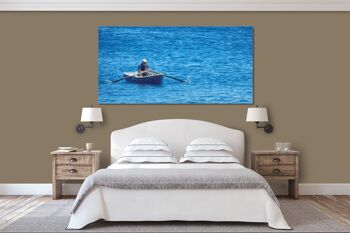 Papier peint : personnes au bord de la mer 11 - format paysage 2:1 - nombreuses tailles et matériaux - motif d'art photo exclusif comme image sur toile ou image sur verre acrylique pour la décoration murale 4
