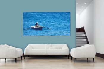 Papier peint : personnes au bord de la mer 11 - format paysage 2:1 - nombreuses tailles et matériaux - motif d'art photo exclusif comme image sur toile ou image sur verre acrylique pour la décoration murale 8