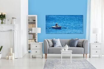 Papier peint : personnes au bord de la mer 11 - format paysage 2:1 - nombreuses tailles et matériaux - motif d'art photo exclusif comme image sur toile ou image sur verre acrylique pour la décoration murale 10