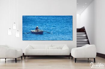 Papier peint : personnes au bord de la mer 11 - format paysage 2:1 - nombreuses tailles et matériaux - motif d'art photo exclusif comme image sur toile ou image sur verre acrylique pour la décoration murale 13