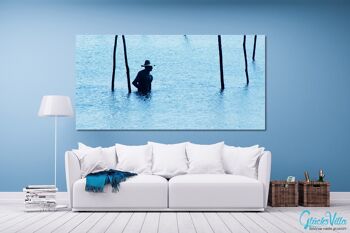 Image murale : Le pêcheur - format paysage 2:1 - nombreuses tailles et matériaux - motif d'art photographique exclusif sous forme d'image sur toile ou d'image en verre acrylique pour la décoration murale 3