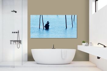 Image murale : Le pêcheur - format paysage 2:1 - nombreuses tailles et matériaux - motif d'art photographique exclusif sous forme d'image sur toile ou d'image en verre acrylique pour la décoration murale 4