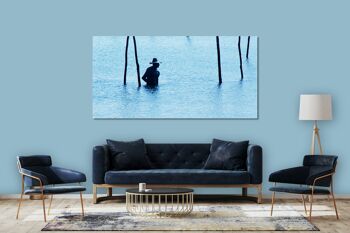 Image murale : Le pêcheur - format paysage 2:1 - nombreuses tailles et matériaux - motif d'art photographique exclusif sous forme d'image sur toile ou d'image en verre acrylique pour la décoration murale 13